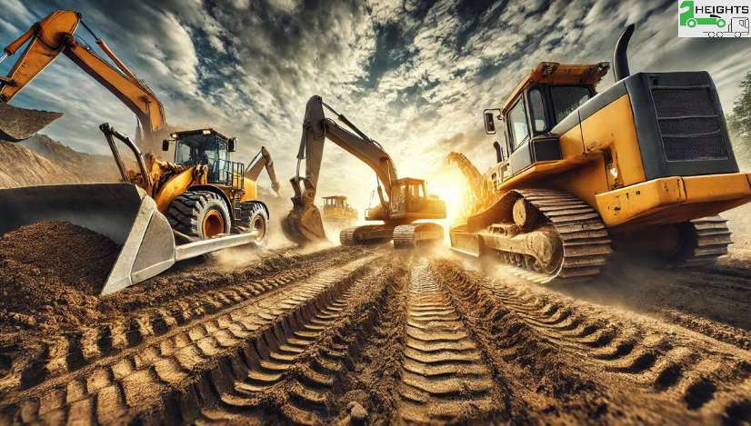 earth moving machines rental in uae